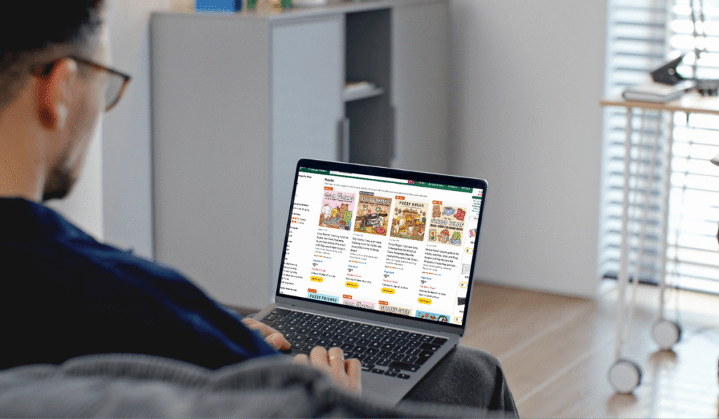 searching niche on amazon