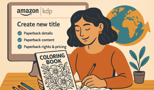 how to publish a coloring book on Amazon – introduction to publishing and KDP