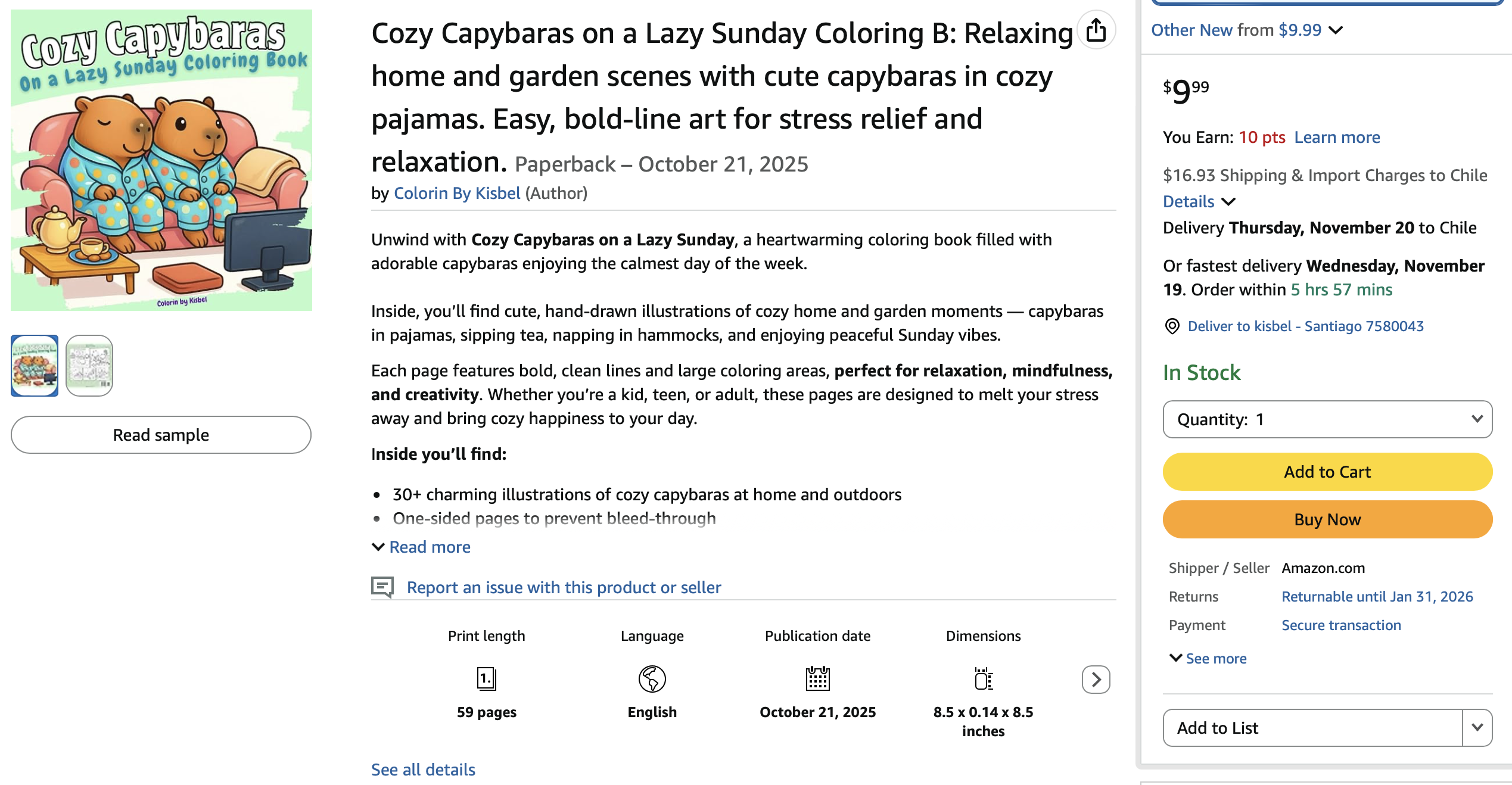 coloring books published on Amazon KDP