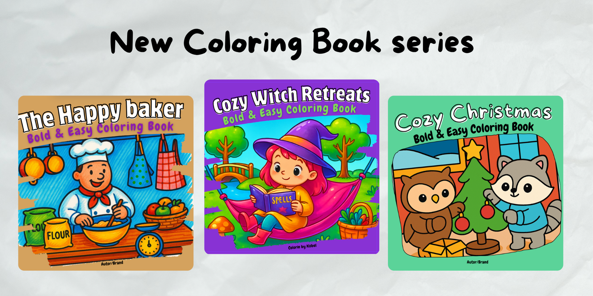 coloring book series