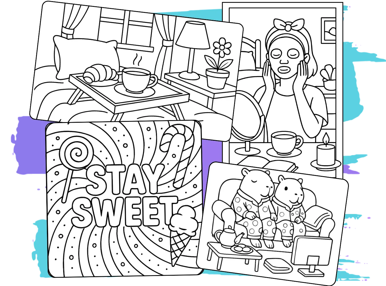 Dibujos generados con inteligencia artificial