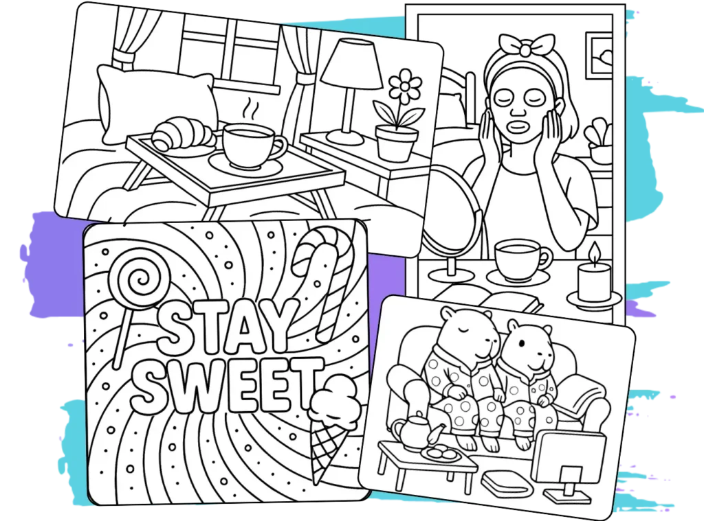 ai coloring book pages