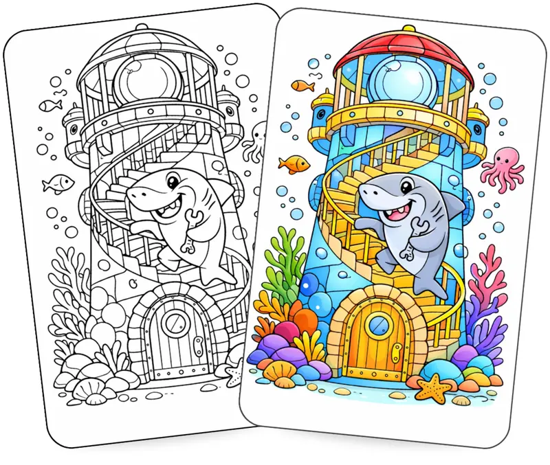 colorize your coloring pages with ai, image example